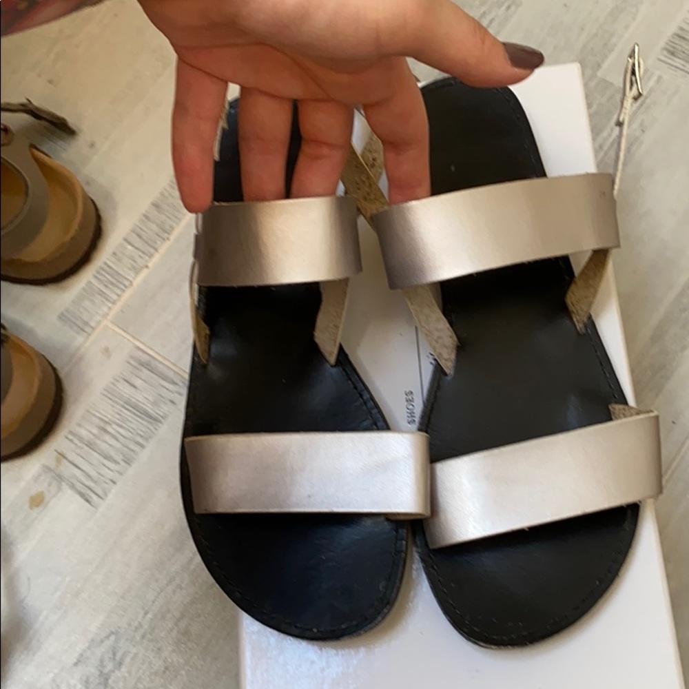 2pairs of summer sandals (one steve madden,asos)